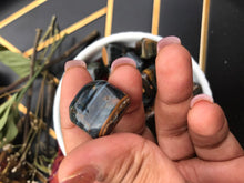 RARE Blue tiger's eye tumbled stones|tumbles crystals|tumbled gemstones|wicca crystal|