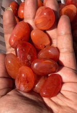 One Red Carnelian Tumble-100% genuine