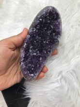 Rare Dark PurpleAmethyst Cluster in stand 4