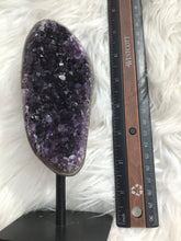 Rare Dark PurpleAmethyst Cluster in stand 4