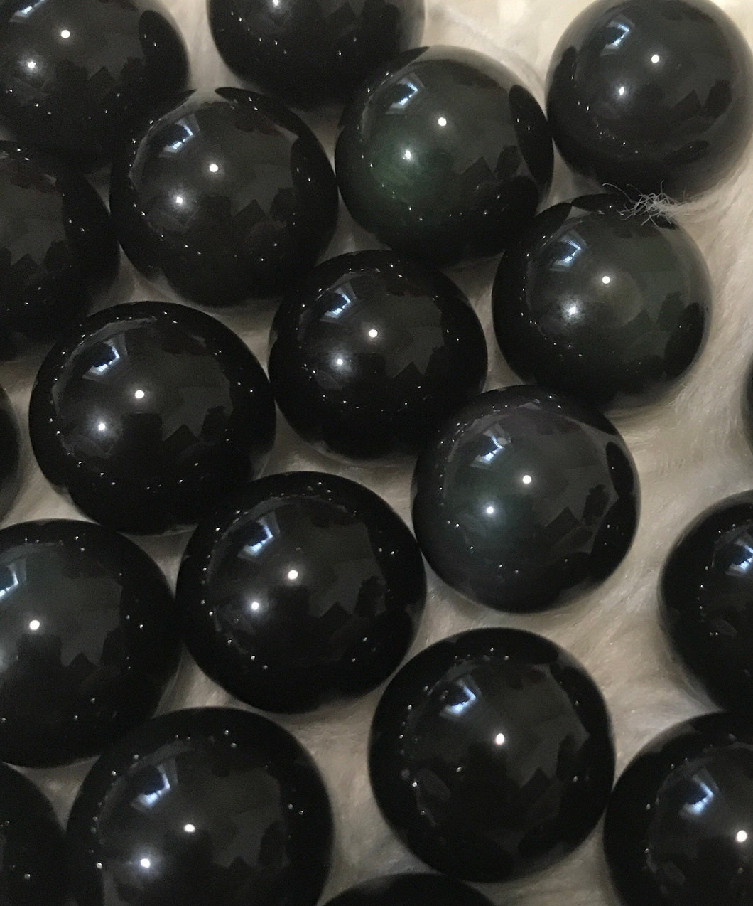 Mini Rainbow obsidian sphere 20mm