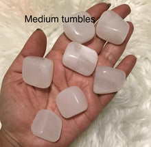 One Pink Mangano Calcite Tumble