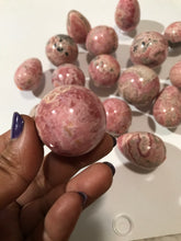 Rare Rhodochrosite 37mm Sphere -4