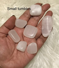 One Pink Mangano Calcite Tumble