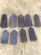 Lovely Blue chalcedony Crystal Point