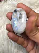 Flashy Rainbow Moonstone worry stone - New Stock