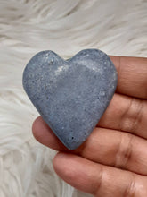 One Blue Dumortierite Heart 14