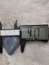 One Blue Dumortierite Heart 14
