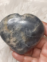 One Large Iolite Heart 1