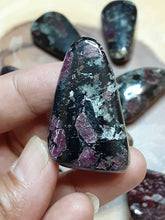 One Rare Extra Large Eudialyte Tumble lot 2