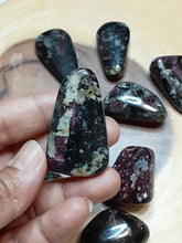 One Rare Extra Large Eudialyte Tumble lot 2