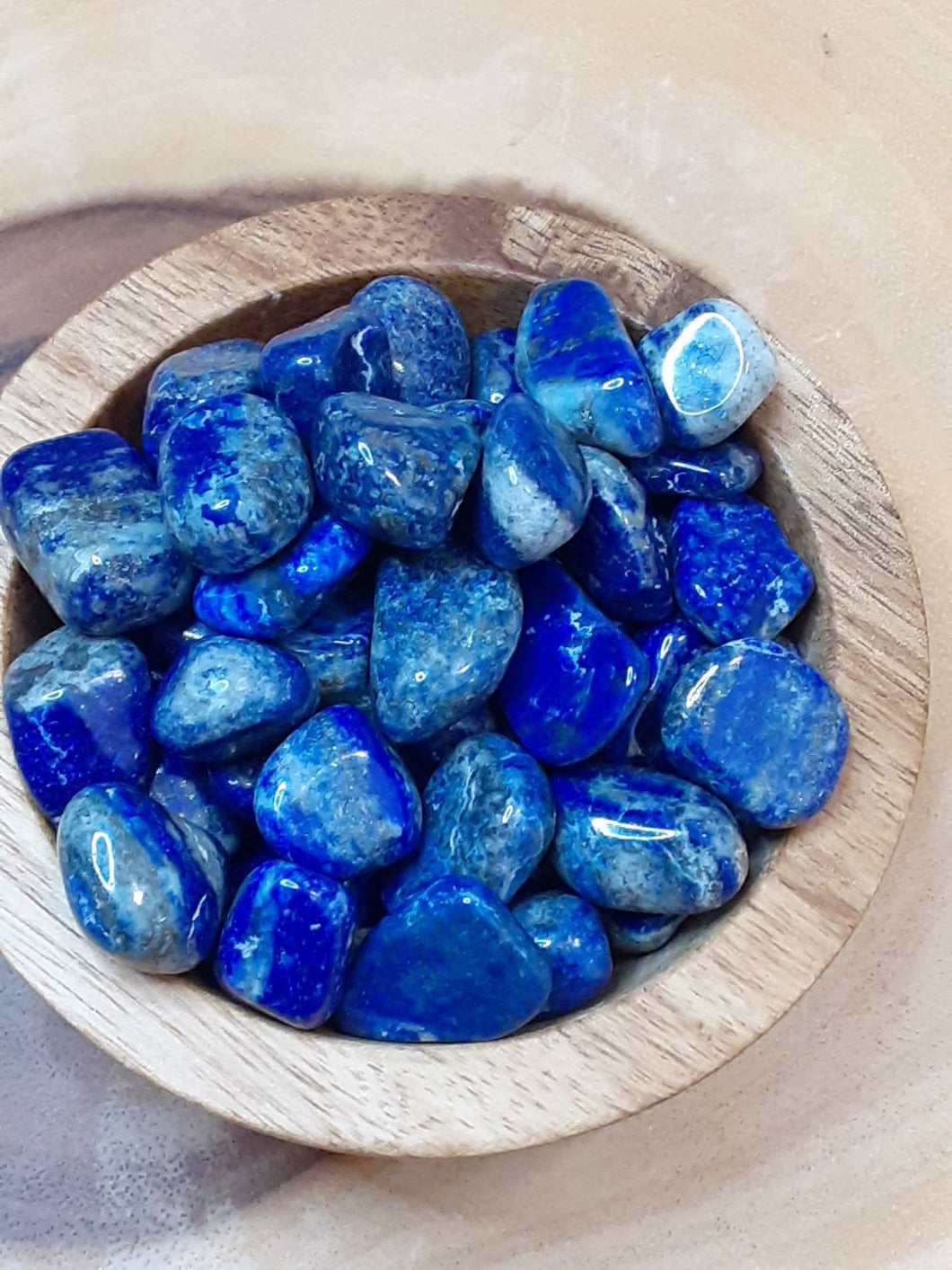 One Ounce Of large Lapis Lazuli tumbles