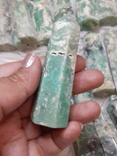 Gorgeous 3 inch Chrysoprase tower 1