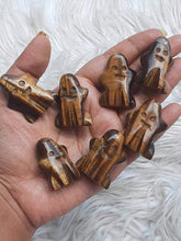 One Tiger eye  Ghost around 1.3 inch Tall