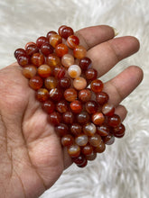 Red Carnelian bracelet 8mm  - One
