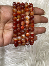 Red Carnelian bracelet 8mm  - One