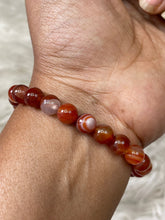 Red Carnelian bracelet 8mm  - One