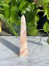 Large Rose Quartz  Obelisk 2 - 7.5 inches