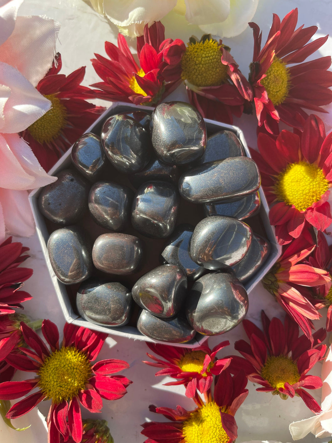 Hematite Tumbled Stone - One