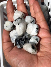 One Rainbow Moonstone Tumble
