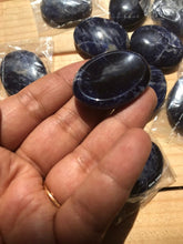 Sodalite worry Stone & Thumb Stone