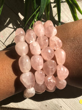 One Natural tumble Stone Bracelet