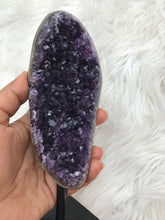 Rare Dark PurpleAmethyst Cluster in stand 4