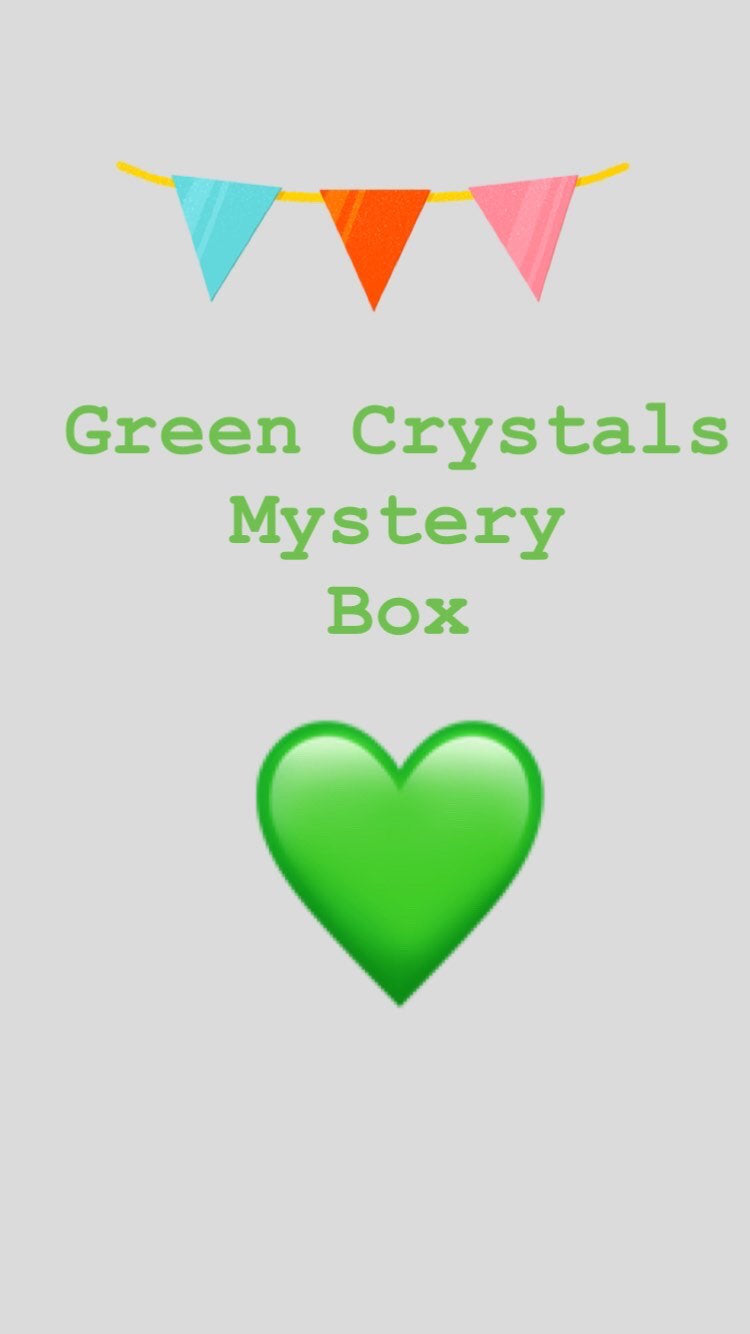 GREEN CRYSTALS Mystery Box