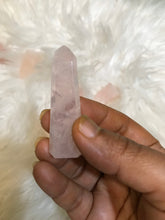 One Rose quartz point From Brazil