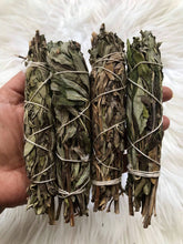 One Lavender Sage Smudge Stick - dried lavender bundle