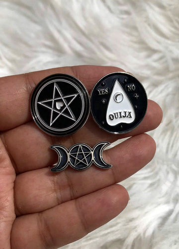 Wicca Enamel Pin