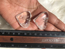 One Clear quartz heart pendant