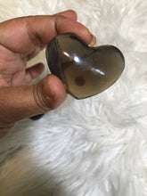 Yellow Fluorite Heart -1