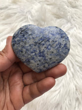 Blue Sodalite Heart -1