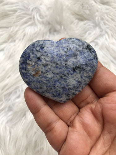 Blue Sodalite Heart -1