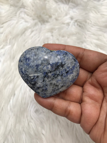 Blue Sodalite Heart -2
