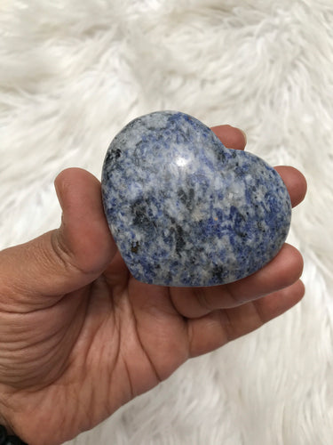 Blue Sodalite Heart -4