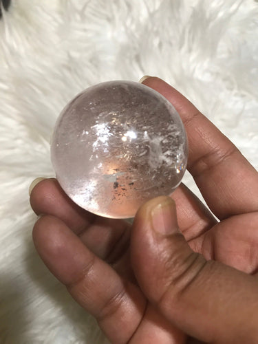 High Quality Clear Quartz Sphere 1
