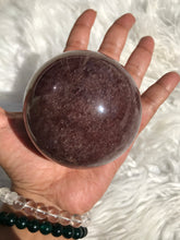 Large Strawberry Quartz Sphere 2