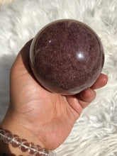 Large Strawberry Quartz Sphere 2