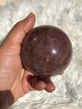 Large Strawberry Quartz Sphere 3