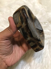 Septarian dragon stone heart Bowl