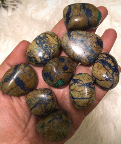 One Large Azurite Malachite tumble