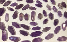 One Gemmy Amethyst  Double Terminated Point less than 2 inches