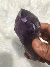 Large Dark Bahia Phantom Amethyst Elestial Tooth 3