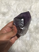 Large Dark Bahia Phantom Amethyst Elestial Tooth 5