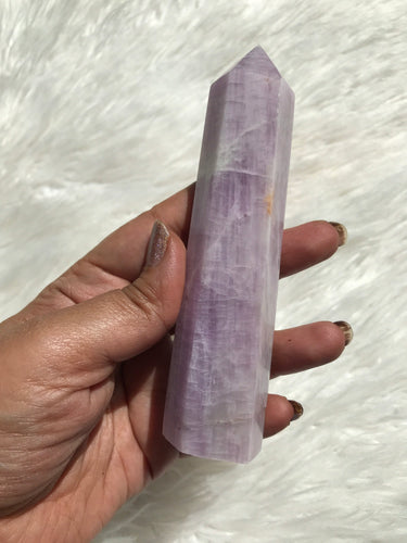 Natural kunzite Point 9