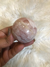 One Rose Calcite Sphere 1