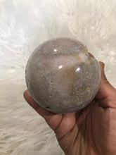 Large Pink Amethyst Druzy Geode Sphere 2