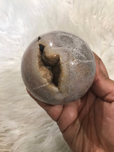 Large Pink Amethyst Druzy Geode Sphere 2